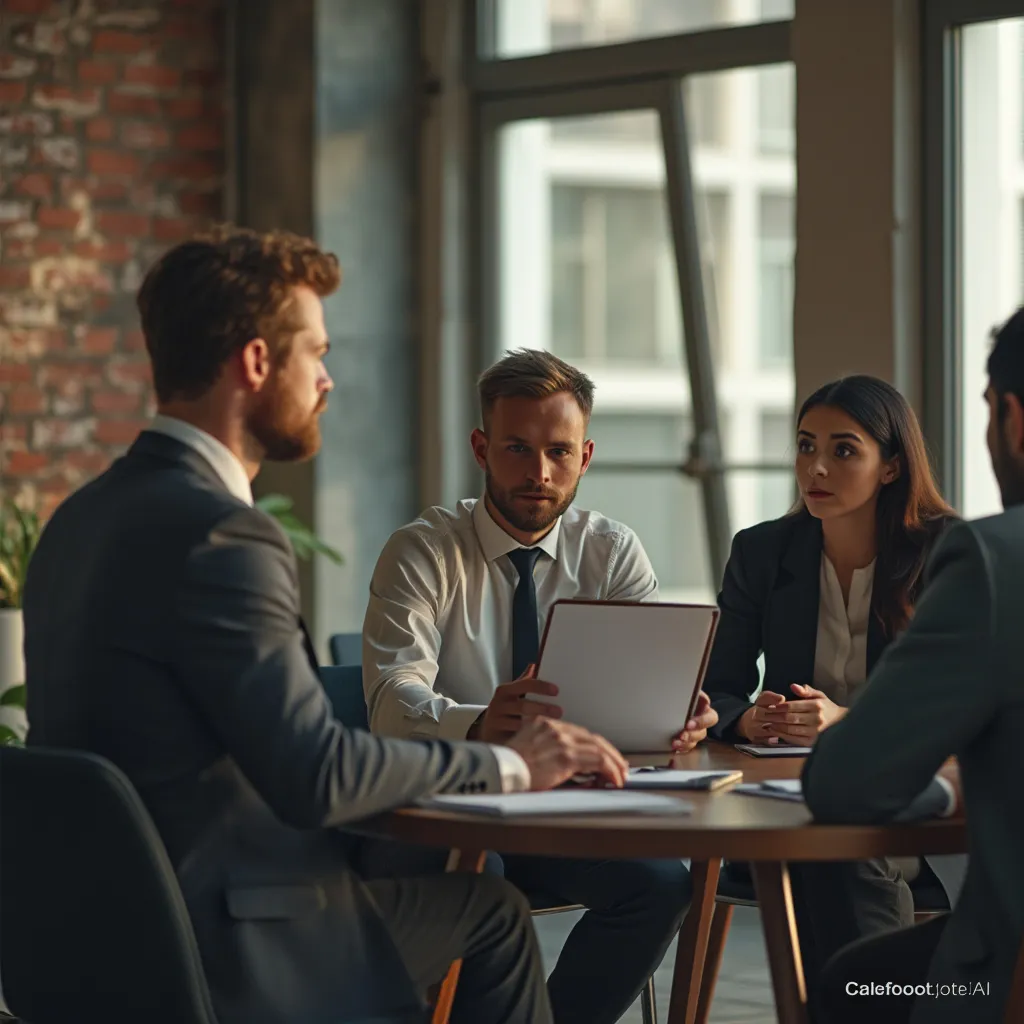 Sessione di brainstorming del team